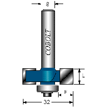 FALSFRÄS  COBOLT L:10MM